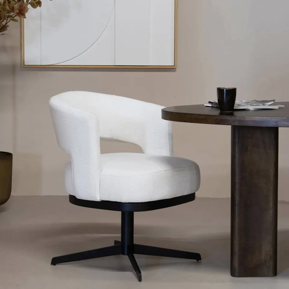 Giga Meubel Louis eetkamerstoel beige, foto 4