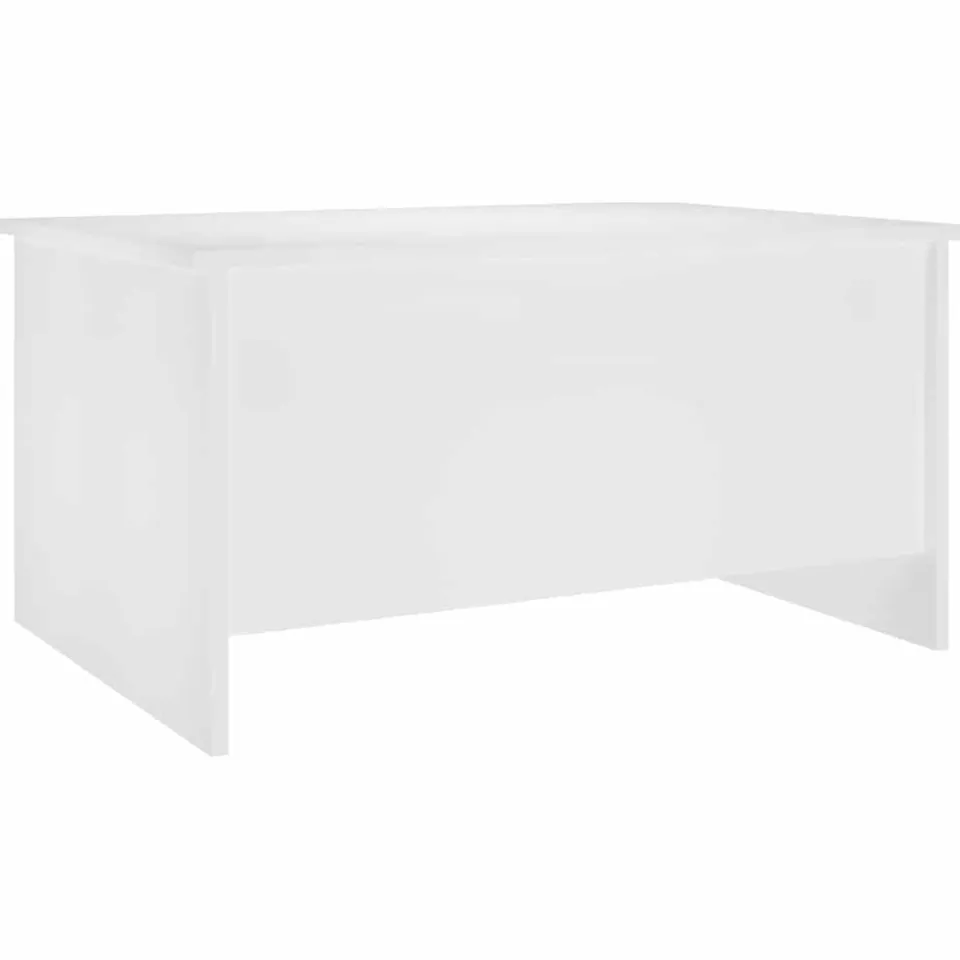 vidaXL Salontafel 80x55,5x41,5 cm bewerkt hout wit, foto 4