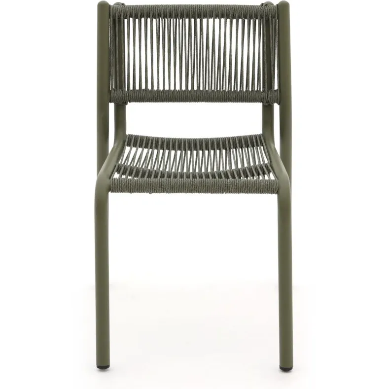 Manifesto Furniture Manifesto Misurina dining tuinstoel stapelbaar groen, foto 4
