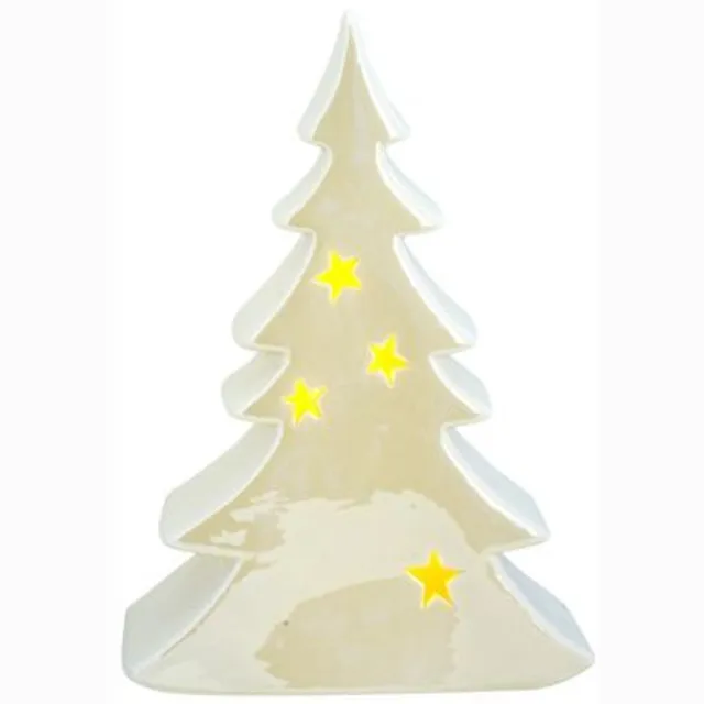 Cosy @ Home Kerstboom Lustre With Stars Incl 2 Geel