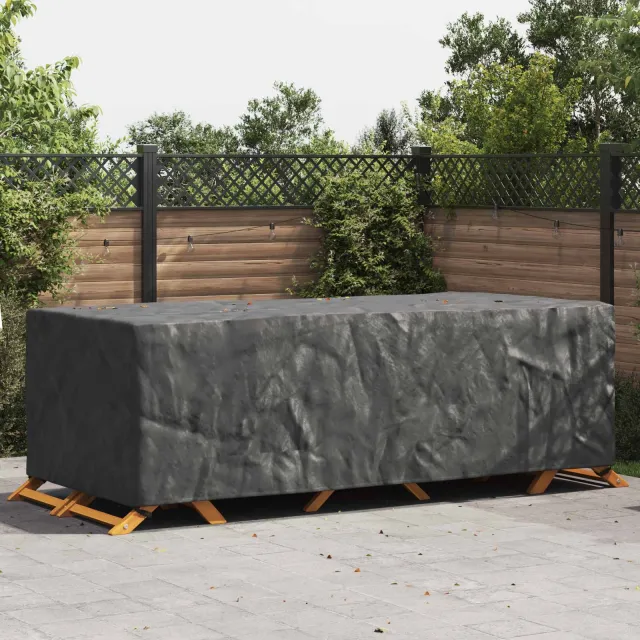 vidaXL Meubelhoes Effen Zwart 300 x 140 x 90 cm