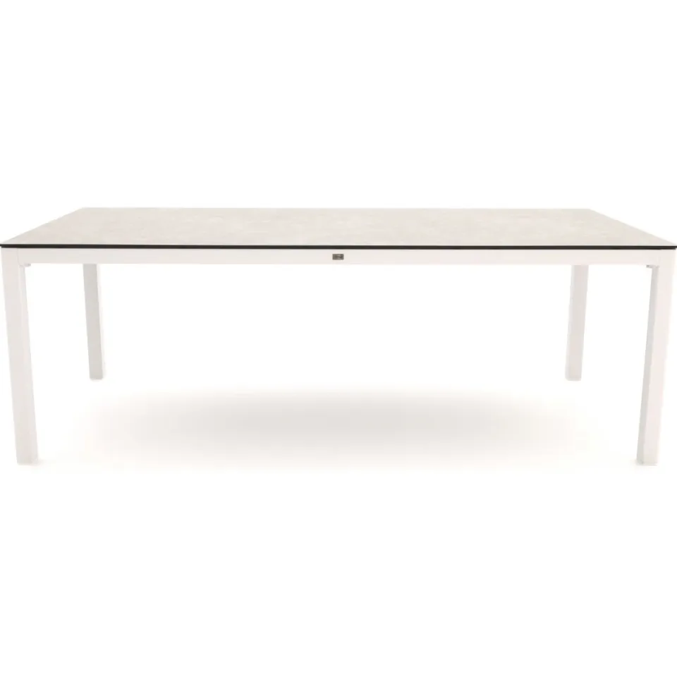 Bellagio tuinmeubelen Bellagio La Fonte dining tuintafel 220x100cm wit, foto 2