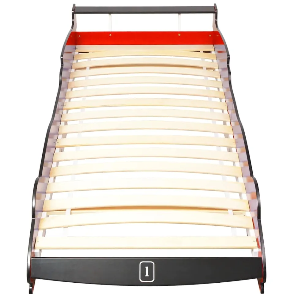 vidaXL Kinderbed raceauto rood 90x200 cm, foto 4