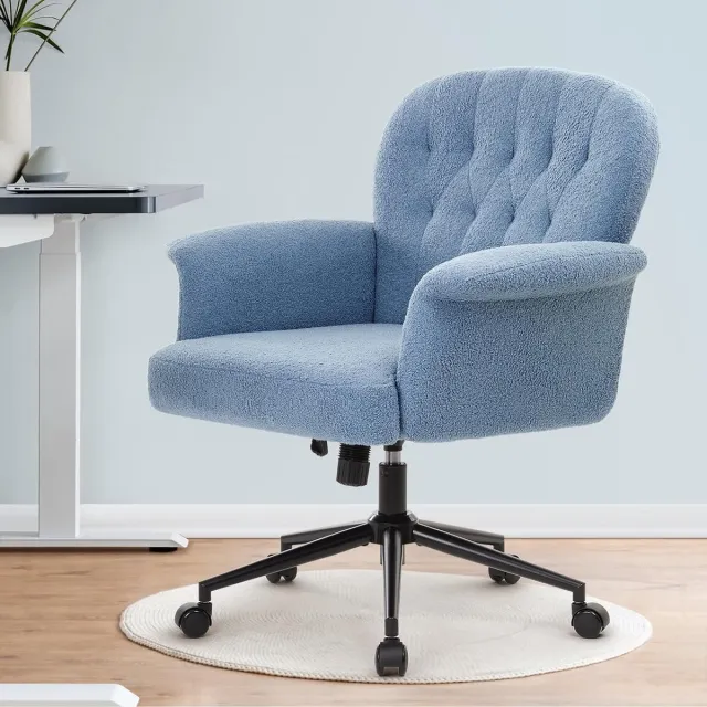 Kavo Ergonomische Bureaustoel - Bureaustoel - Bureaustoelen - Blauw - 49cm x 59cm x 98cm