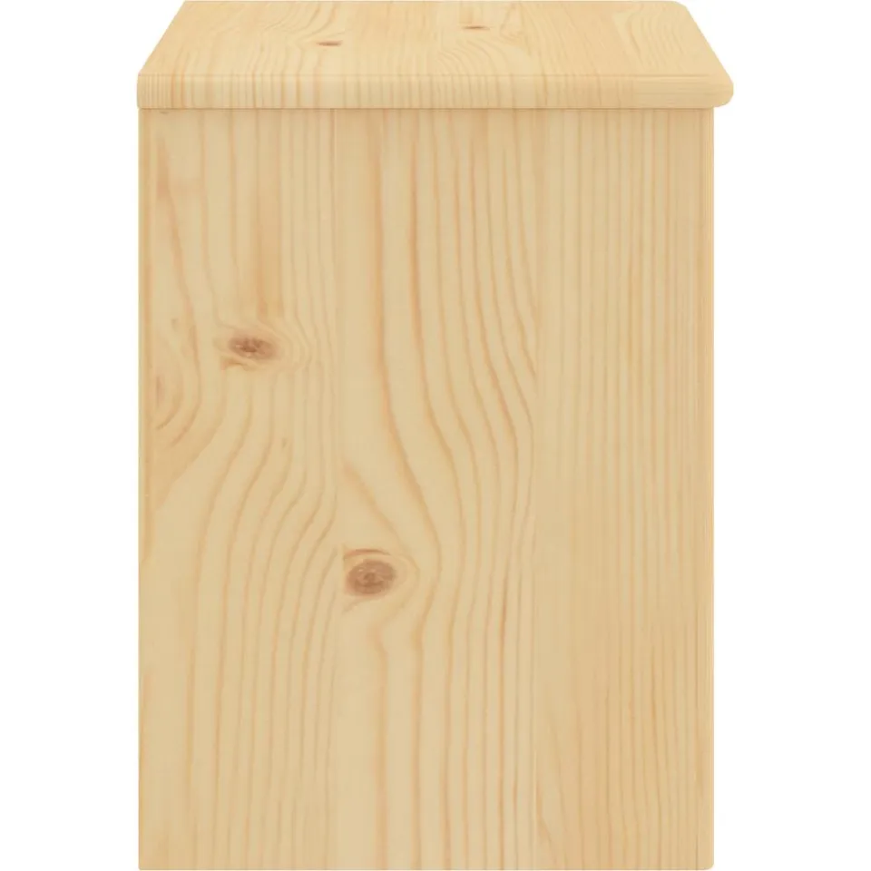vidaXL Nachtkastje 35x30x40 cm massief grenenhout naturel, foto 3