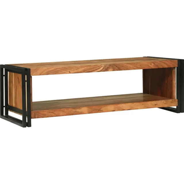 vidaXL Salontafel Bruin 120 x 50 x 38 cm Massief Acaciahout
