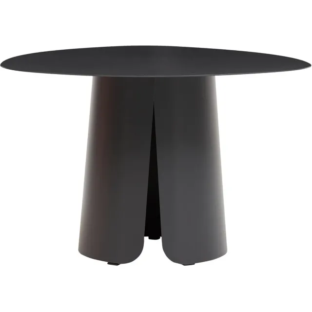 AVH-Collectie Zaffira lounge tuintafel 60x60xH39 cm aluminium antraciet