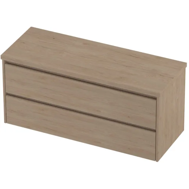 Proline Deck Badmeubelset Symmetrisch 120x46x55 cm Ideal Oak Eiken