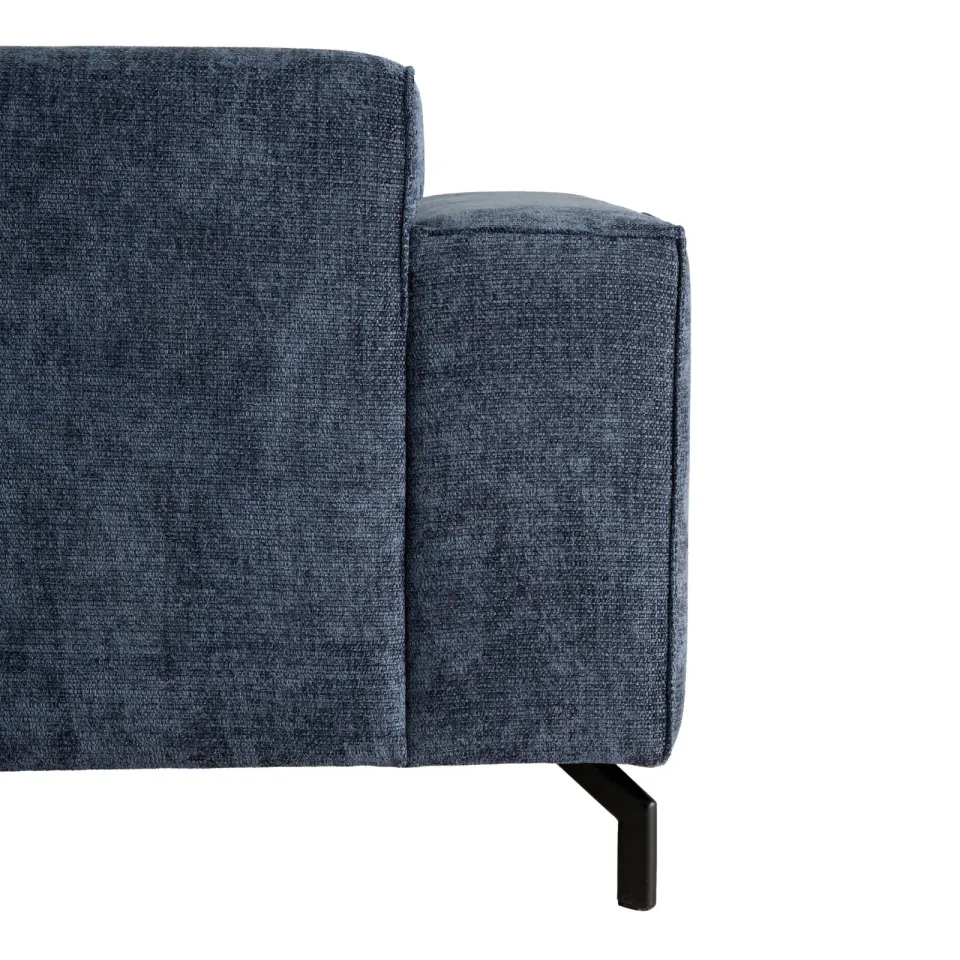 NOUS Living hoekbank rechts Brent blauw, foto 7