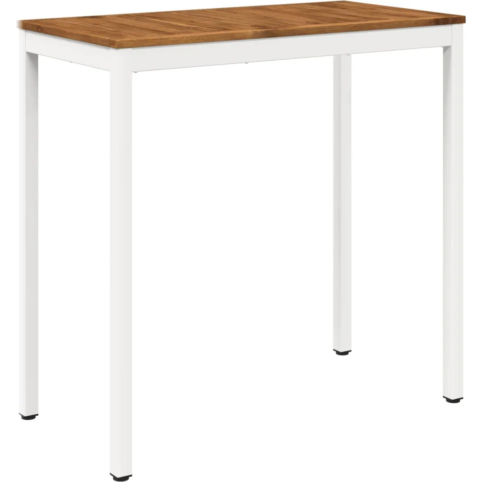 vidaXL Tuinbar Tafel NAARDEN Natuurlijk en Wit 108,5 x 55 x 105 cm, foto 3