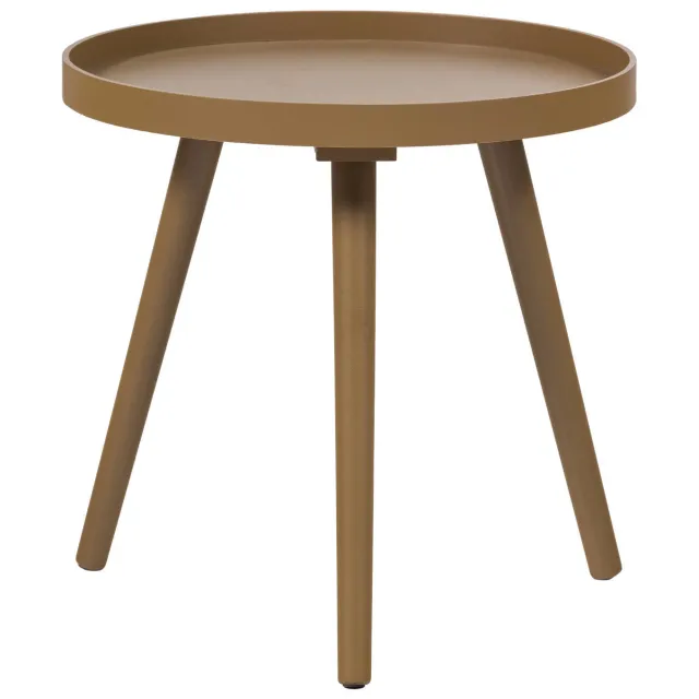 WOOOD Sasha bijzettafel honinggeel honey yellow