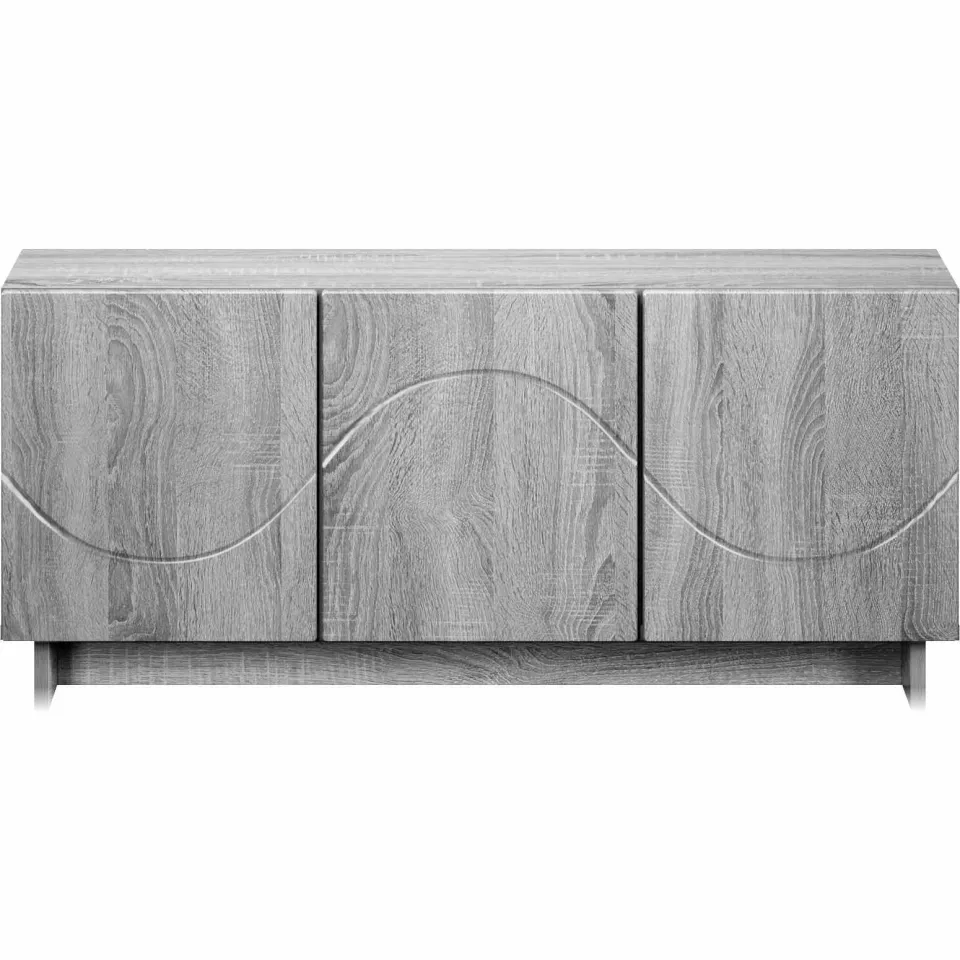 vidaXL tv-meubel 90 x 34,5 x 40 cm Grijs Sonoma Bewerkt hout, foto 4