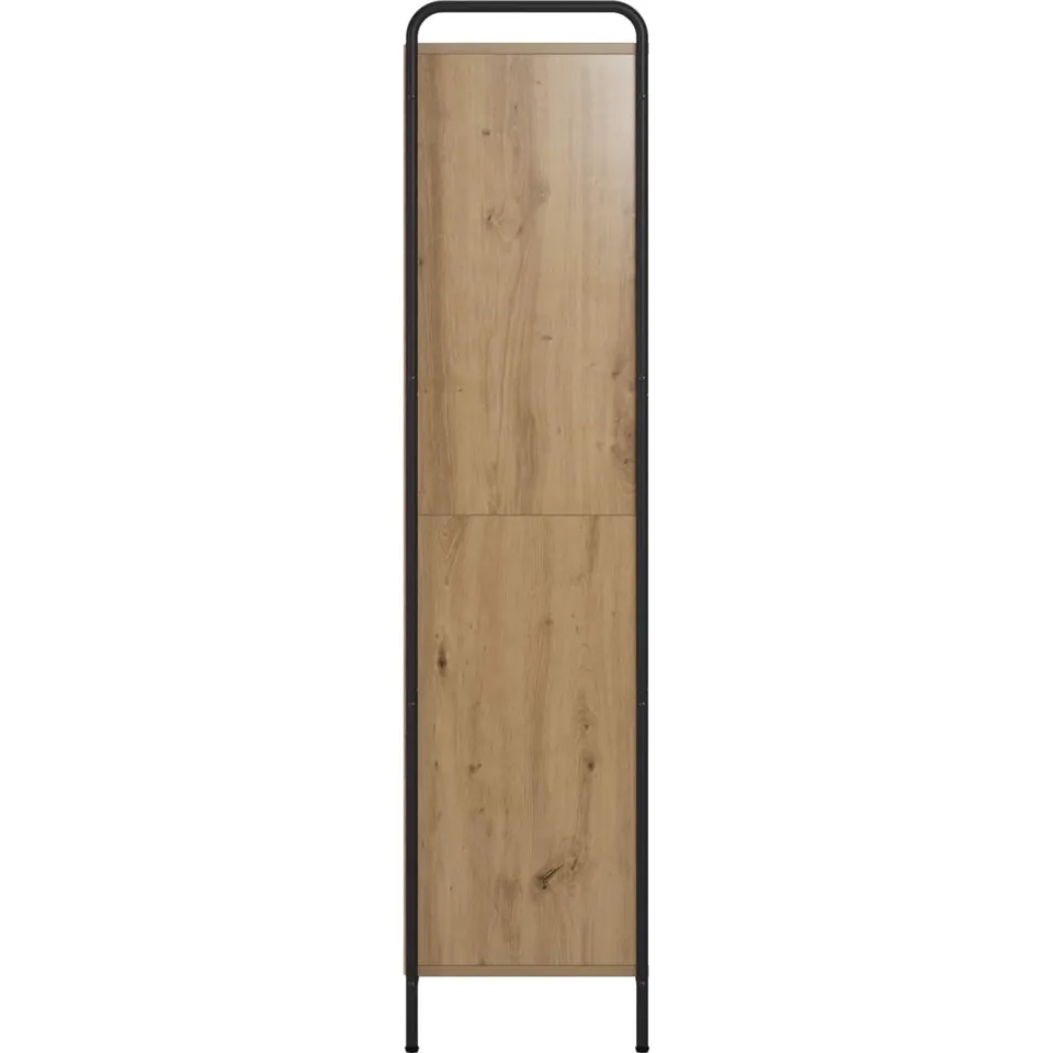 vidaXL Boekenkast 55,5 x 33 x 174 cm Bewerkt hout Artisanaal eiken, foto 4