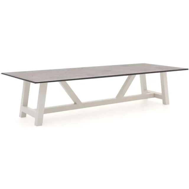 Bellagio tuinmeubelen Bellagio Bresimo dining tuintafel 317x100cm grijs