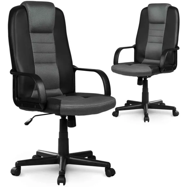 Sofotel 518B – Ergonomische Bureaustoel – Zwart/Grijs