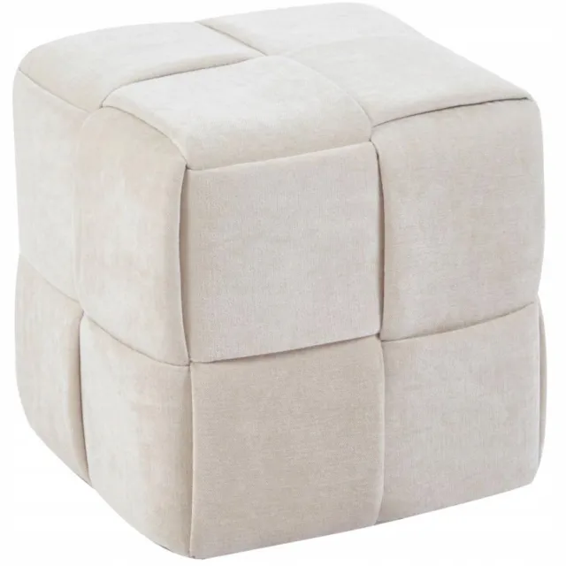 Furnitex P6-FX - Poef - Maloy-stof - Beige - Vierkant