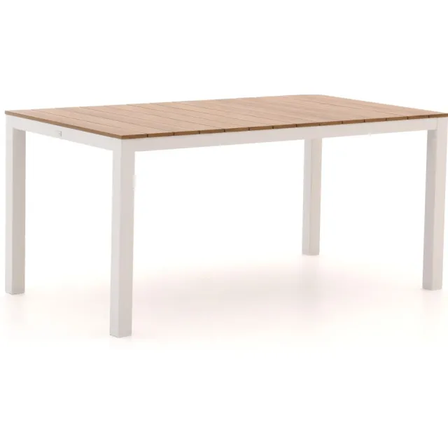 Bellagio tuinmeubelen Bellagio Fidenza dining tuintafel 160x90x75cm Wit