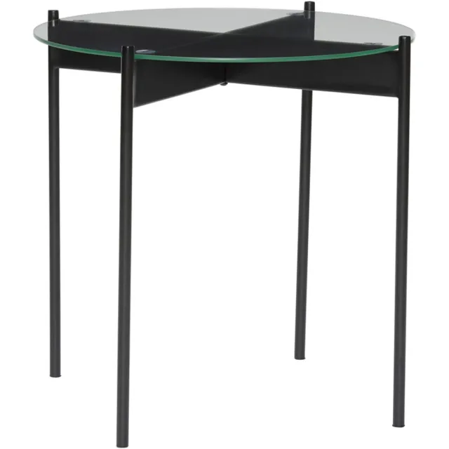 Hübsch bijzettafel Beam zwart