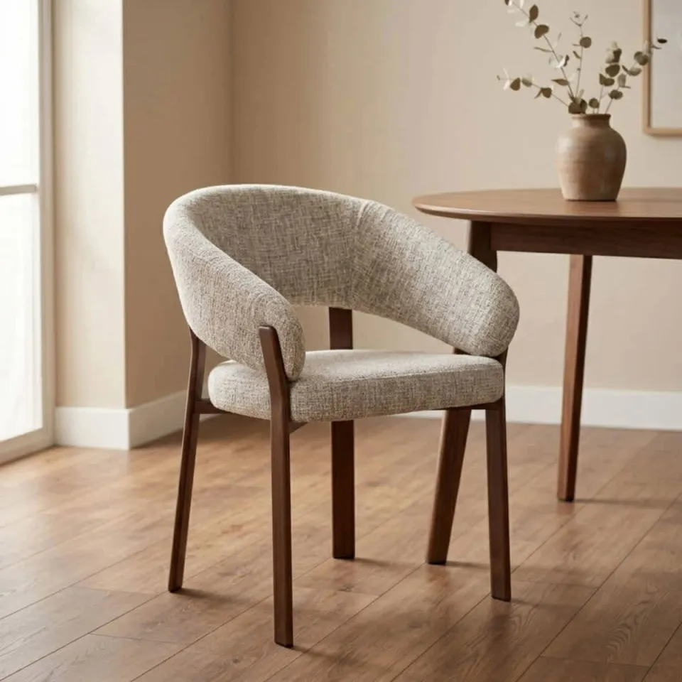 Giga Meubel Chera eetkamerstoel beige, foto 3