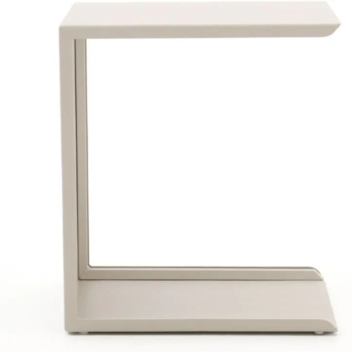 Bellagio tuinmeubelen Bellagio Paterno bijzet tuintafel 45x34x52cm taupe, foto 3