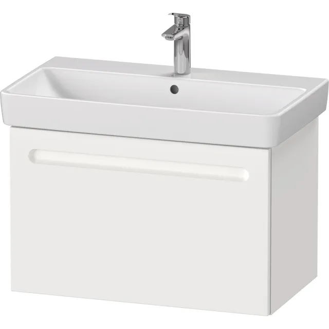 Duravit No.1 wastafelonderkast 74 cm mat wit