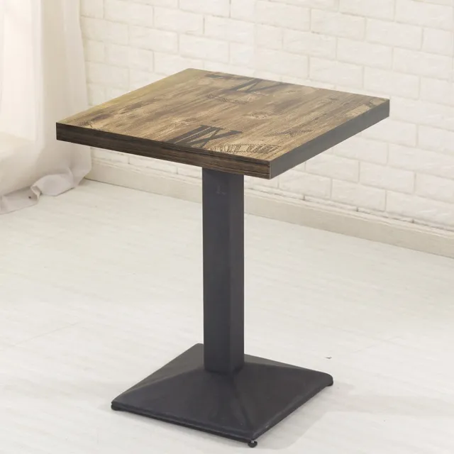 PIPIPOXER bistrotafel bartafel bijzettafel tuintafel MDF 60*60*75cm Retro