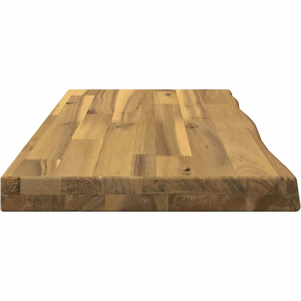 vidaXL Rechthoekig Tafelblad 50 x 30 x 3,2 cm Rechthoekig bruin, foto 2