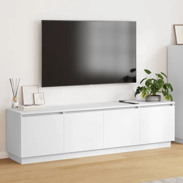 vidaXL TV-kast 180 x 38 x 49 cm Wit Bewerkt hout, foto 2