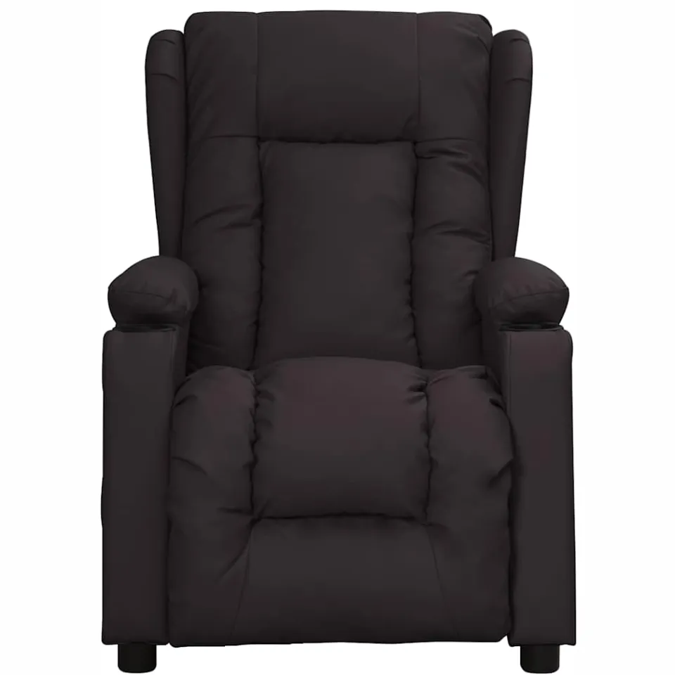 vidaXL Massagestoel kunstleer zwart, foto 2