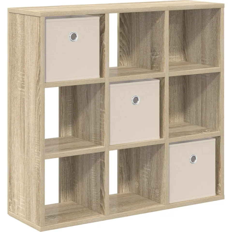 vidaXL Dressoir Sonoma Eiken 73,5 x 24 x 69,5 cm, foto 3