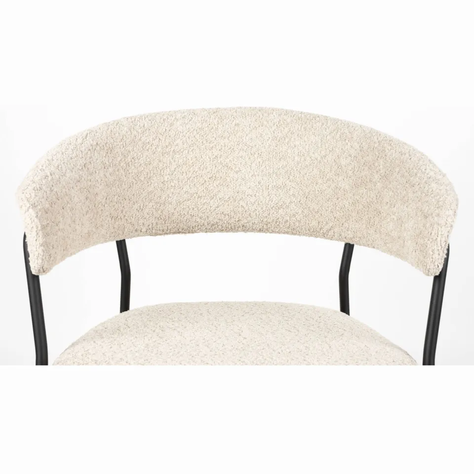 Housecraft Living Zeri eetkamerstoel off-white, foto 7