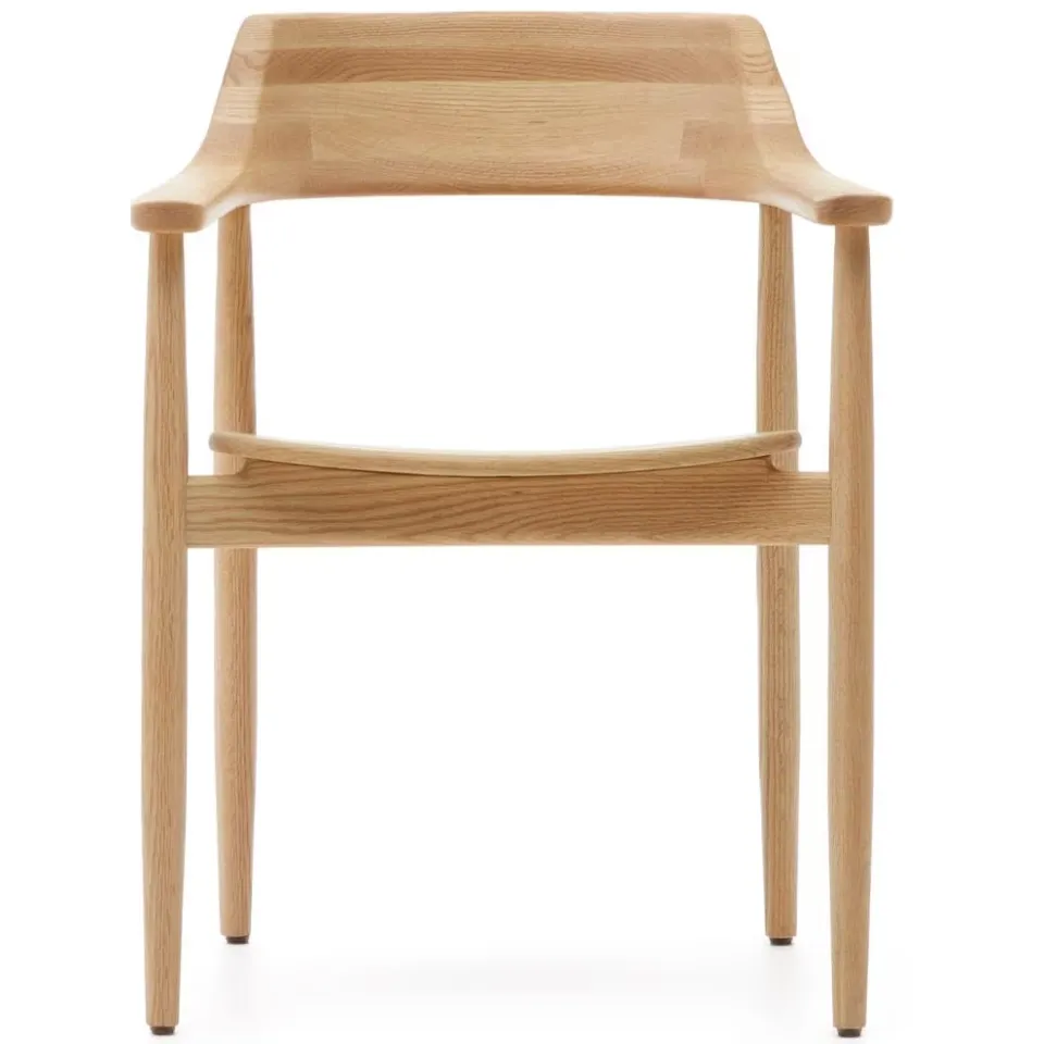 Kave Home Fondes eetkamerstoel naturel, foto 4