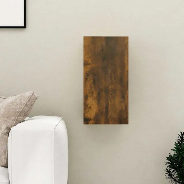 vidaXL Tv-meubel 30,5x30x60 cm bewerkt hout gerookt eikenkleurig, foto 2
