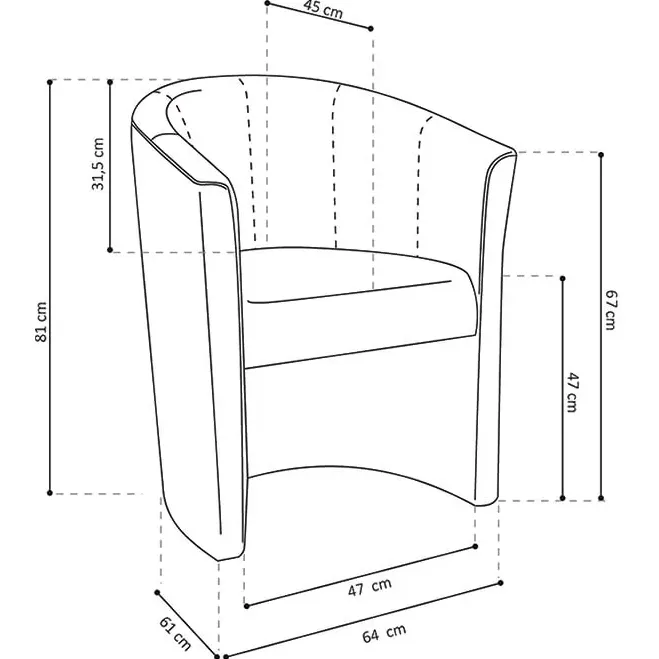 Fauteuil Steven zand teddy, foto 4
