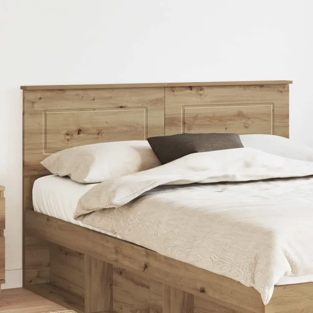 vidaXL Hoofdbord Artisan Eiken Bewerkt hout Bruin