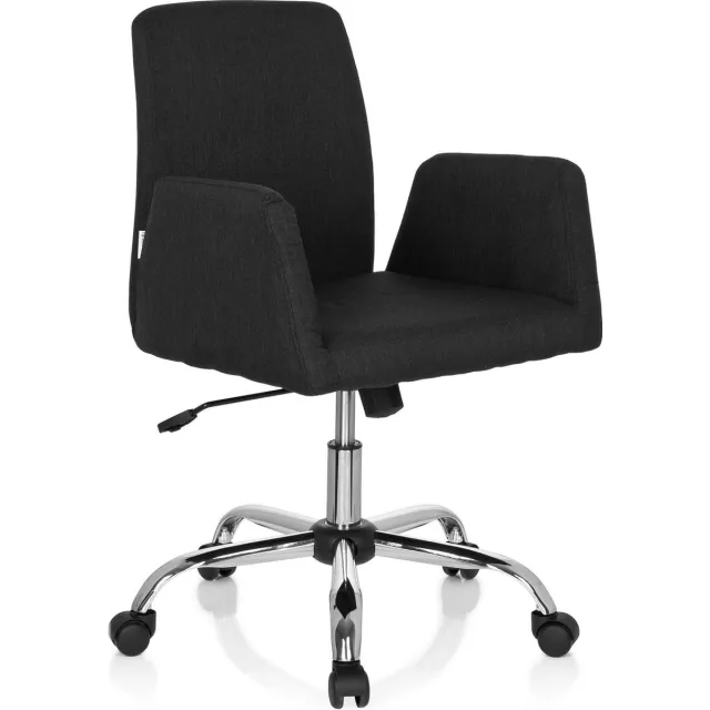 hjh office Bureaustoel FLOW stof, zwart hjh OFFICE