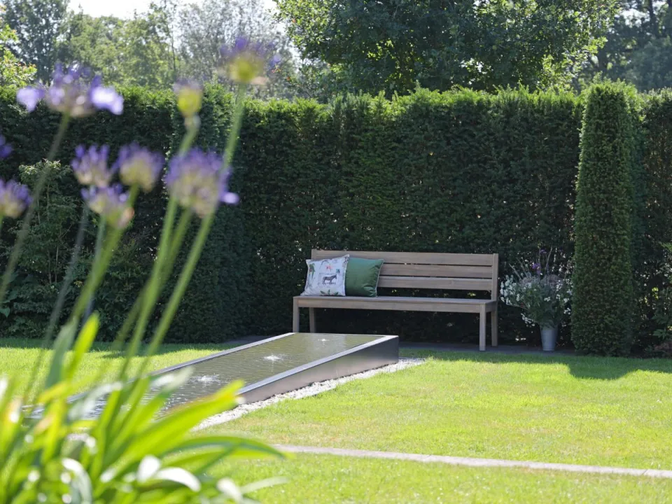 ROUGH Furniture ROUGH-S dining tuinbank 190x45cm bruin, foto 5
