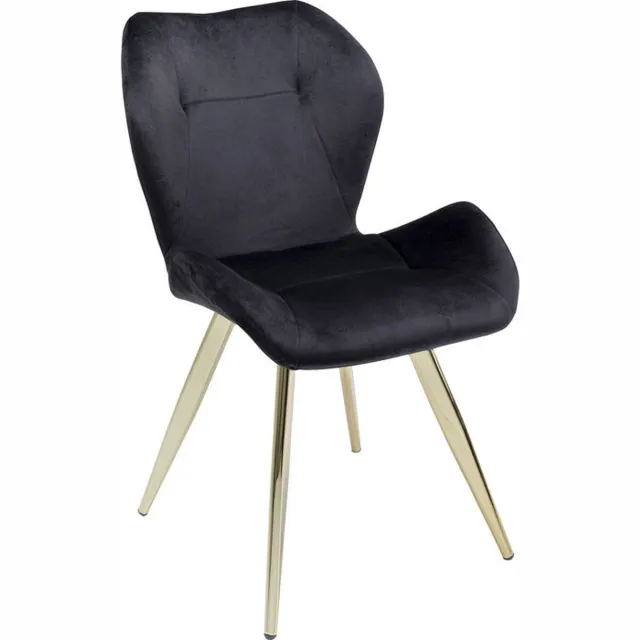 Kare Design Kare Eetkamerstoel Viva Black Goud