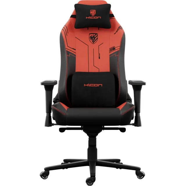 HICON Premium Bureaustoel - Luxe Ergonomische - Bureaustoel voor Volwassenen met Verstelbare Functies - Apex Serie - EagleBlaze - Rood