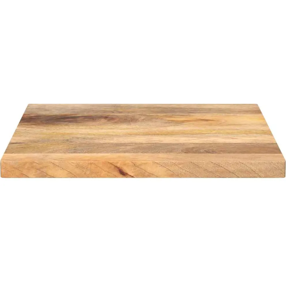 vidaXL Tafelblad vierkant 50x50x2,5 cm massief mangohout bruin, foto 2