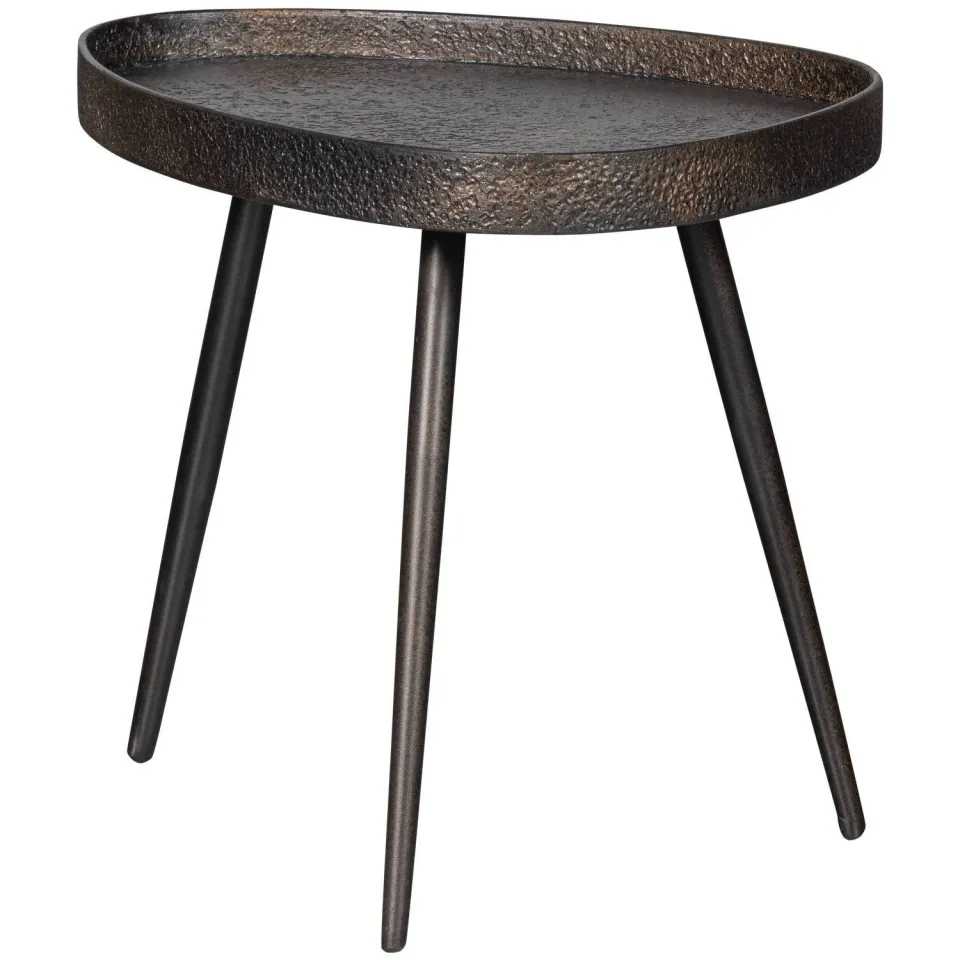 WOOOD Crude bijzettafelset antique bronze, foto 5