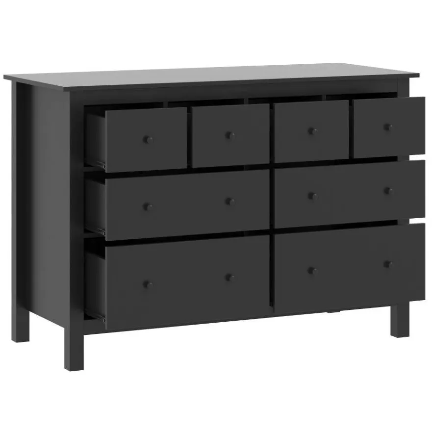 Cabino commode Bretagne zwart, foto 6