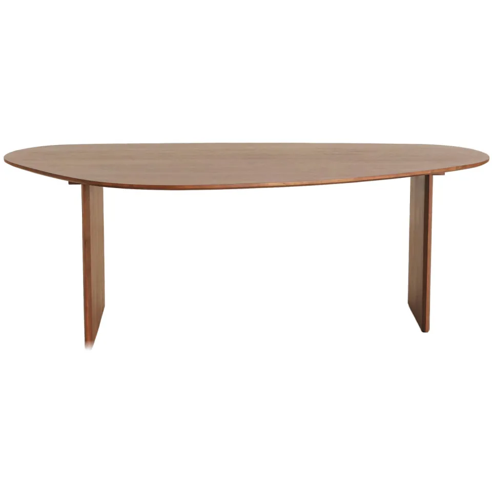 NOUS Living eetkamertafel Shae Walnoot
