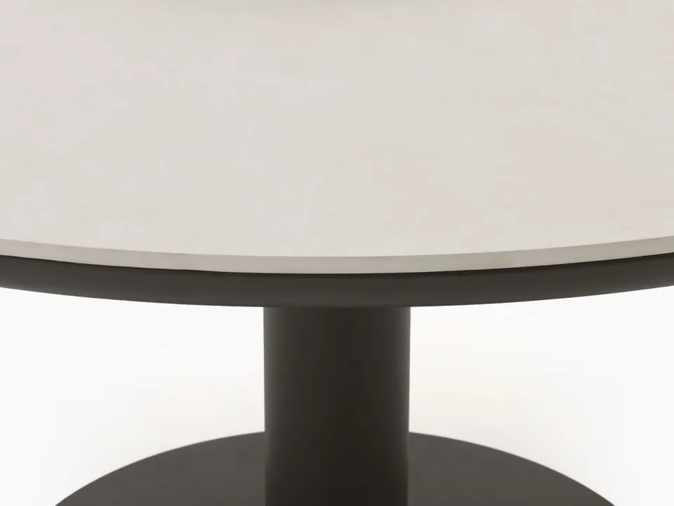 Apple Bee Melville dining tuintafel ø 140cm taupe, foto 2