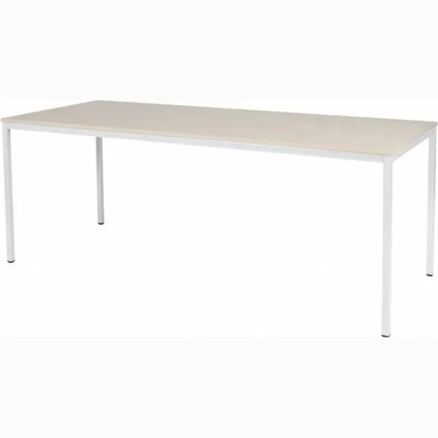 Schaffenburg Bureautafel - Domino Basic 200x80 robson - wit frame Wit (RAL9010)/Robson Eiken