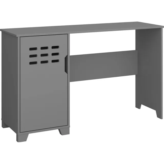 Notio Living Linus-Bureau - 1-Deur - Grijs MDF