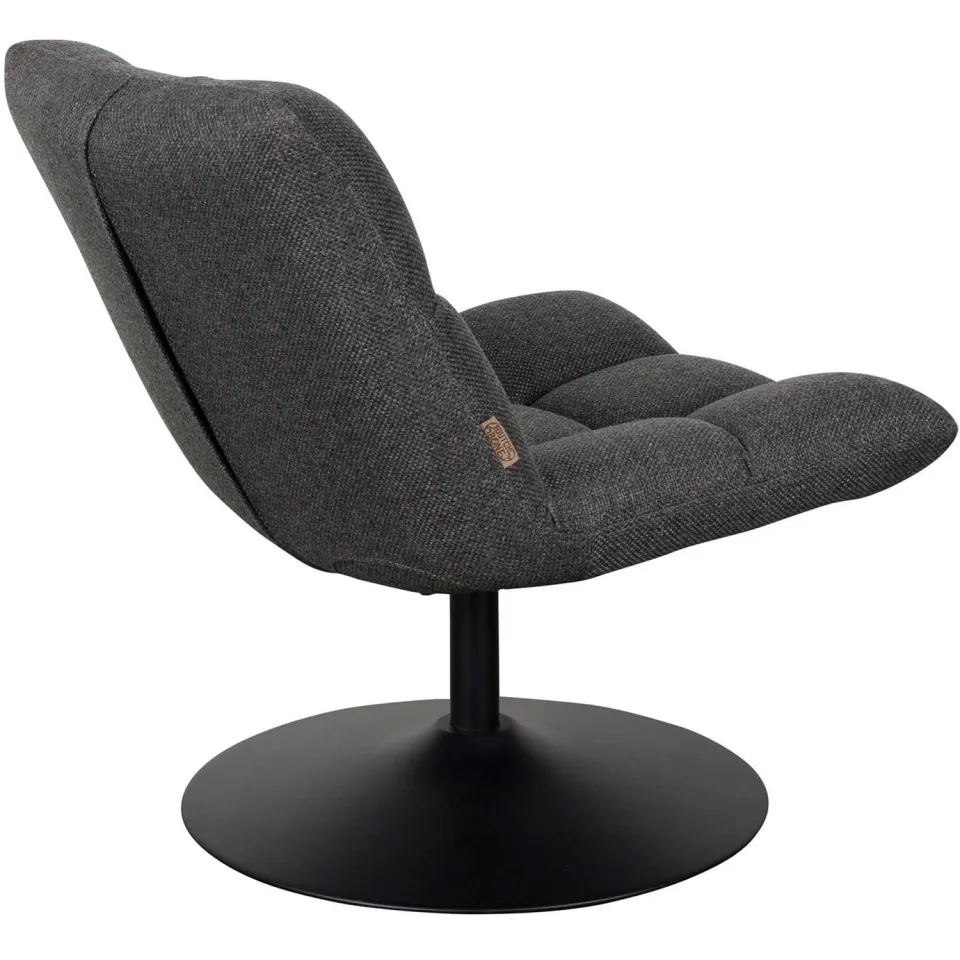 Dutchbone fauteuil Bar Lounge donkergrijs, foto 3