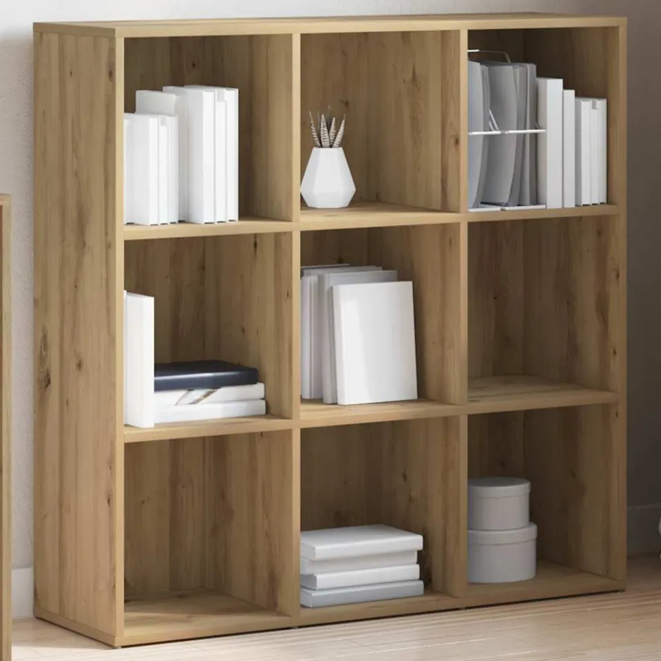 vidaXL Boekenkast 98x29x97,5 cm artisanaal eikenkleur, foto 3
