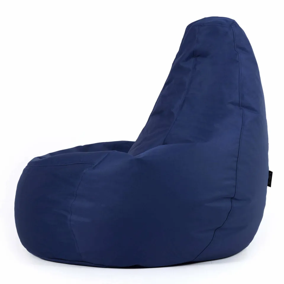 iCON Zitzak Fauteuil Dalton marineblauw, foto 5