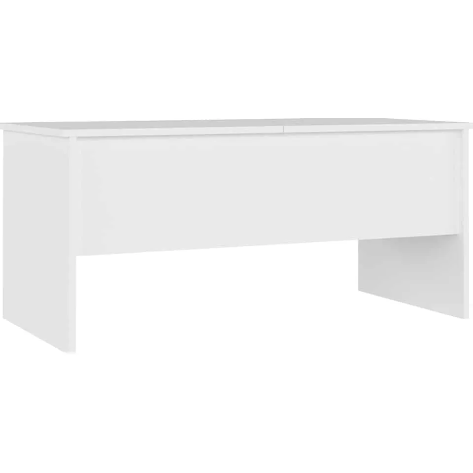 vidaXL Salontafel 102x50,5x46,5 cm bewerkt hout wit, foto 4